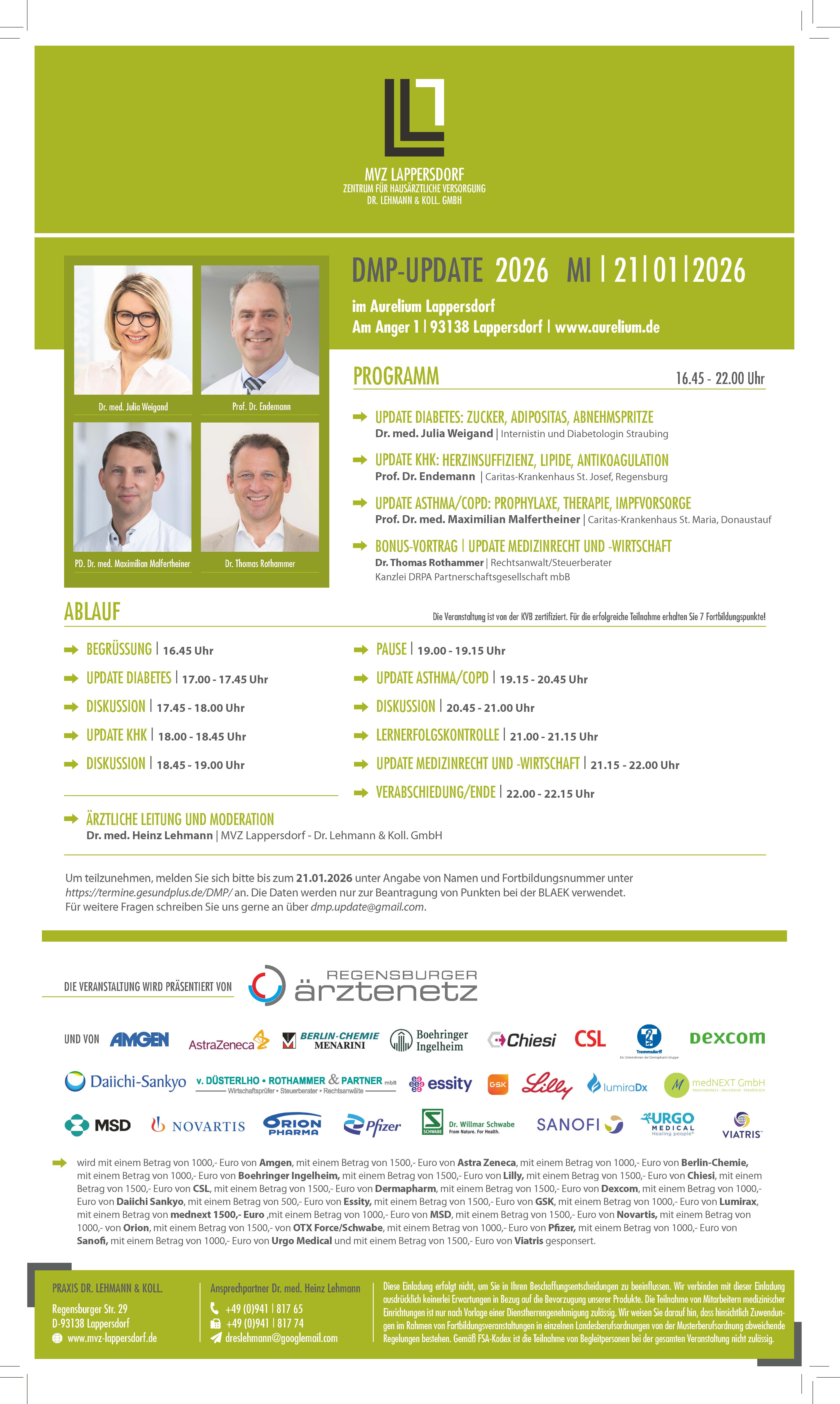 Kommende und stattgehabte Fortbildungen - 0